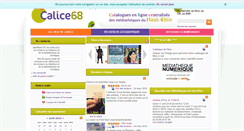 Desktop Screenshot of calice68.fr